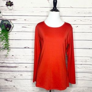 NWT PatPat Red Long Sleeve Stretch Jersey Shirt Size XL